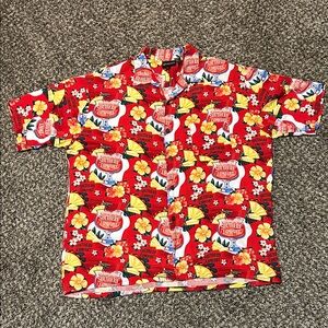 Southern Comfort Hawaiian Shirt mens size XL